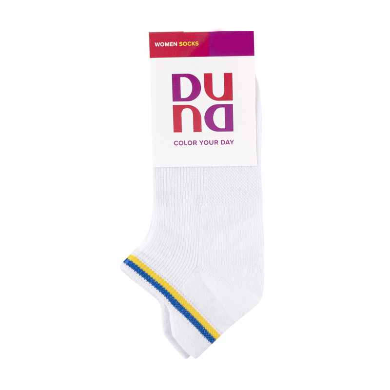 

Шкарпетки жіночі Duna 3357 короткі, білі, розмір 23-25