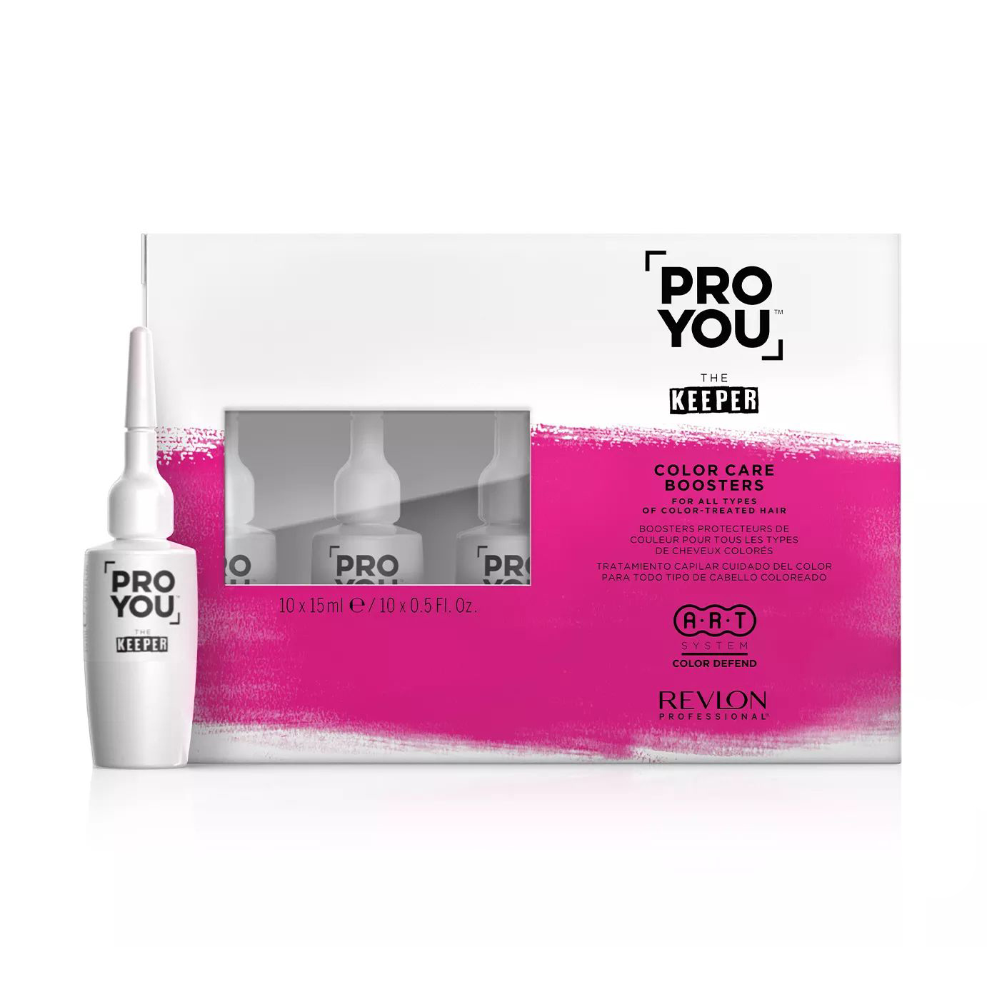 

Уцінка! Бустер Revlon Professional Pro You The Keeper Color Care Boosters для фарбованого волосся, 10*15 мл