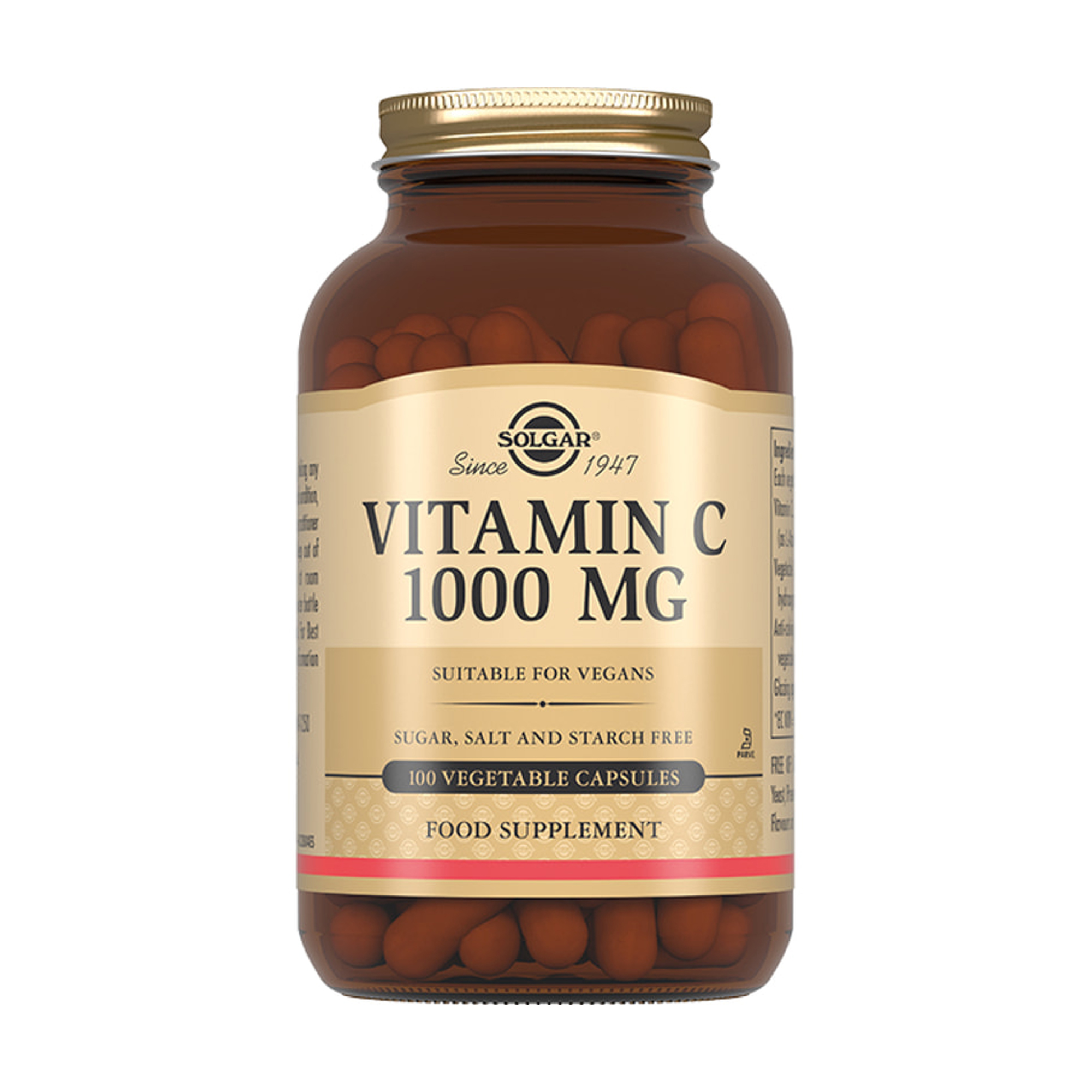 

Вітамін C Solgar Vitamin С 1000 мг, 100 капсул