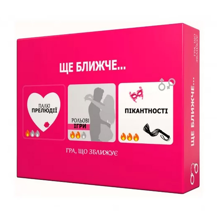 

Настільна гра Bombat Game Ще ближче..., від 18 років (4820172800439)