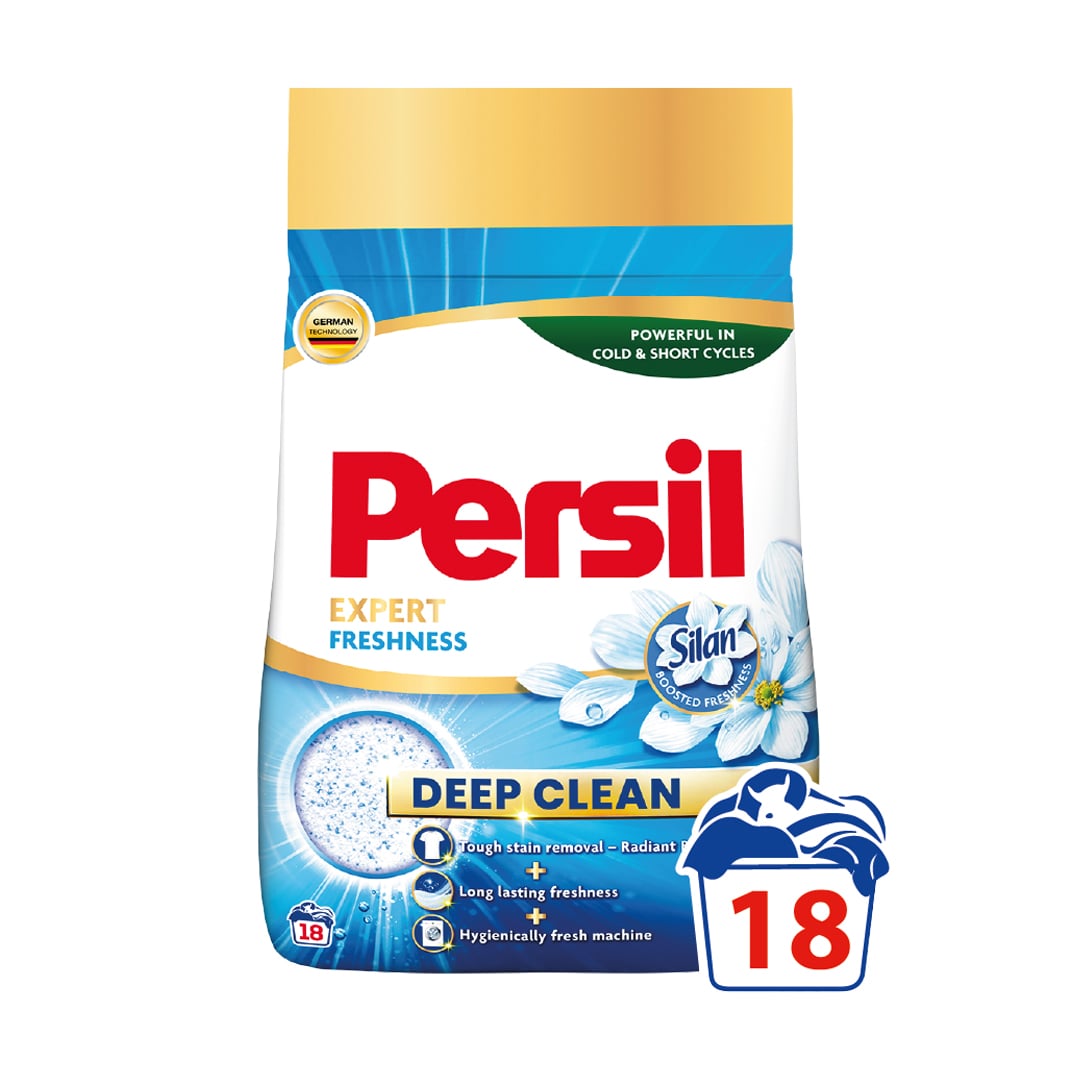 Пральний порошок Persil Expert Deep Clean Свіжість від сілан, автомат, 18 циклів прання, 2.7 кг