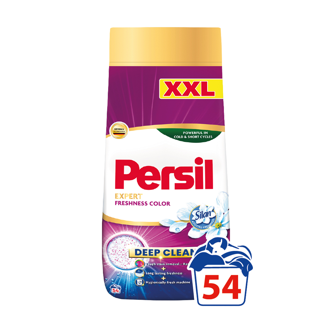 Пральний порошок Persil Expert Color Deep Clean Свіжість від сілан, автомат, 54 цикли прання, 8.1 кг