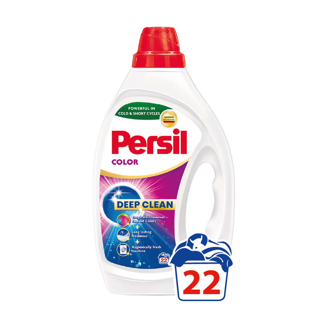 Гель для прання Persil Color Deep Clean, 22 цикли прання, 990 мл