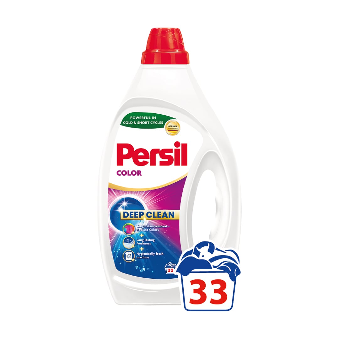 Гель для прання Persil Color Deep Clean, 33 цикли прання, 1.485 л