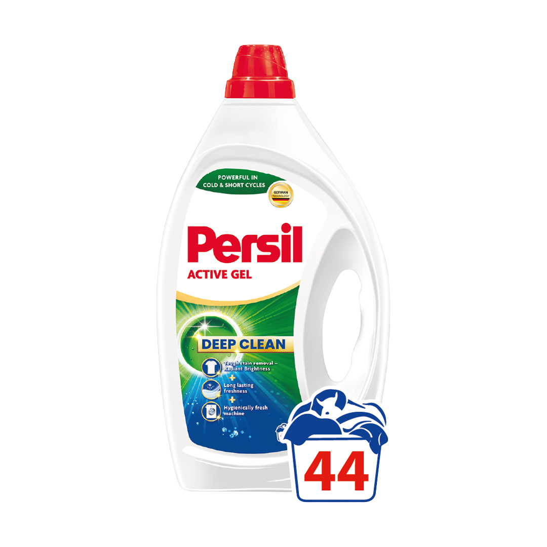 Гель для прання Persil Active Gel Deep Clean, 44 цикли прання, 1.98 л