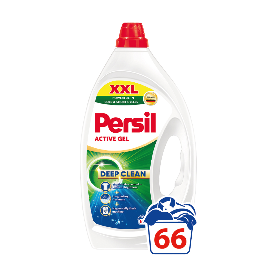 Гель для прання Persil Active Gel Deep Clean, 66 циклів прання, 2.97 л