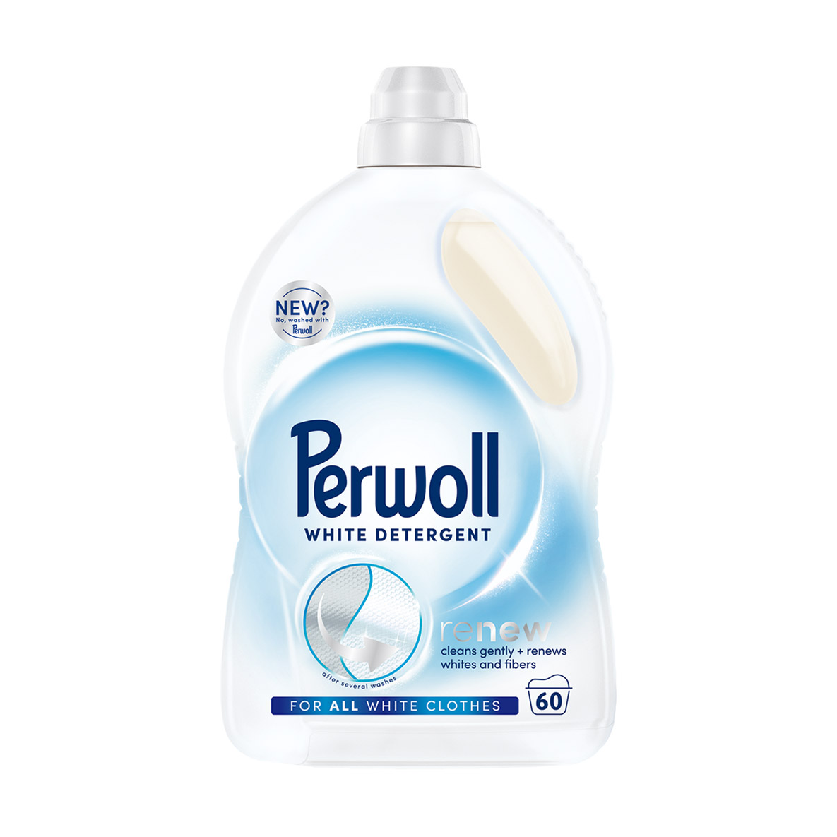

Уцінка! Засіб для делікатного прання Perwoll Renew White Detergent для білих речей, 60 циклів прання, 3 л
