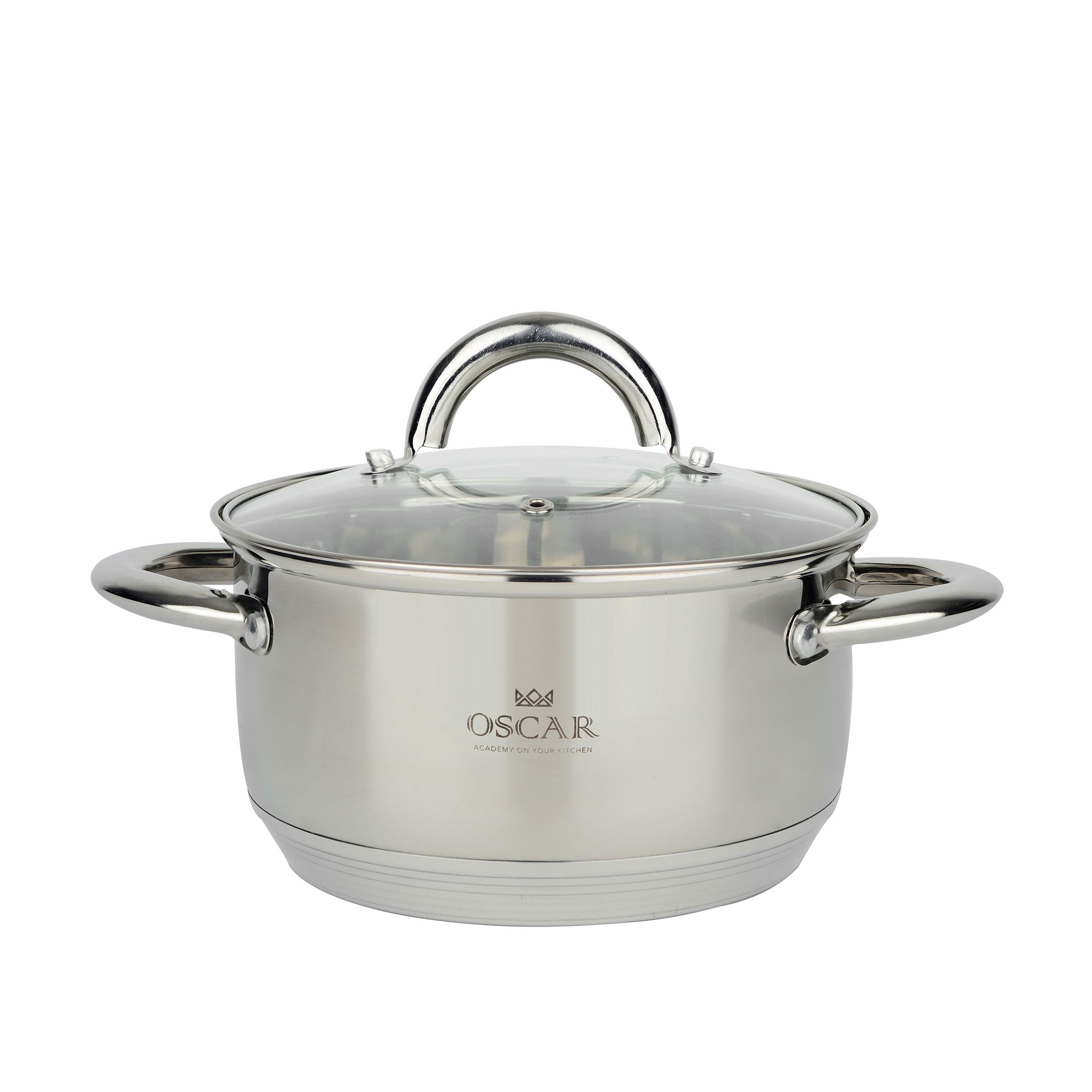 

Каструля Oscar Chef з кришкою, 18 см, 2.6 л (OSR-2000-18/n)