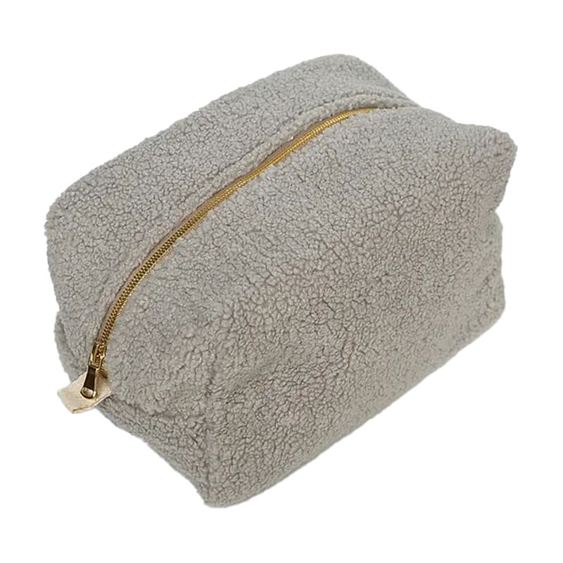 

Косметичка Miso Your Favourite Bag Teddy світло-сіра, велика, 27*18*16 см (T001-9)