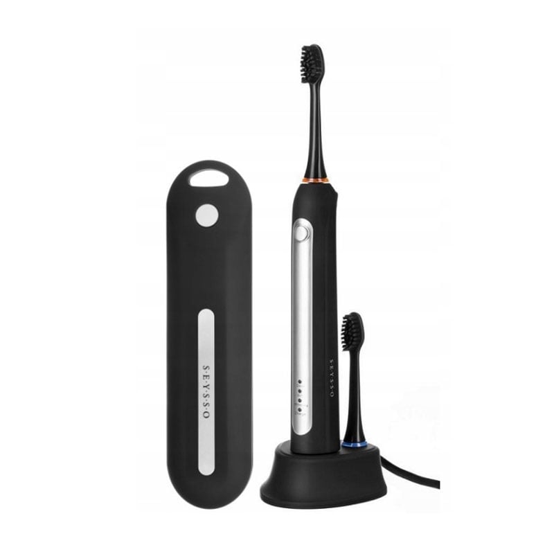 

Електрична звукова зубна щітка Seysso Carbon Professional, 1 шт
