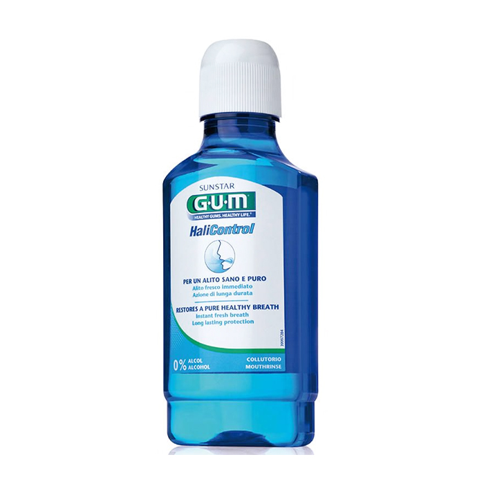 

Ополіскувач для ротової порожнини GUM HaliControl Mouthwash Чистий здоровий подих, 300 мл