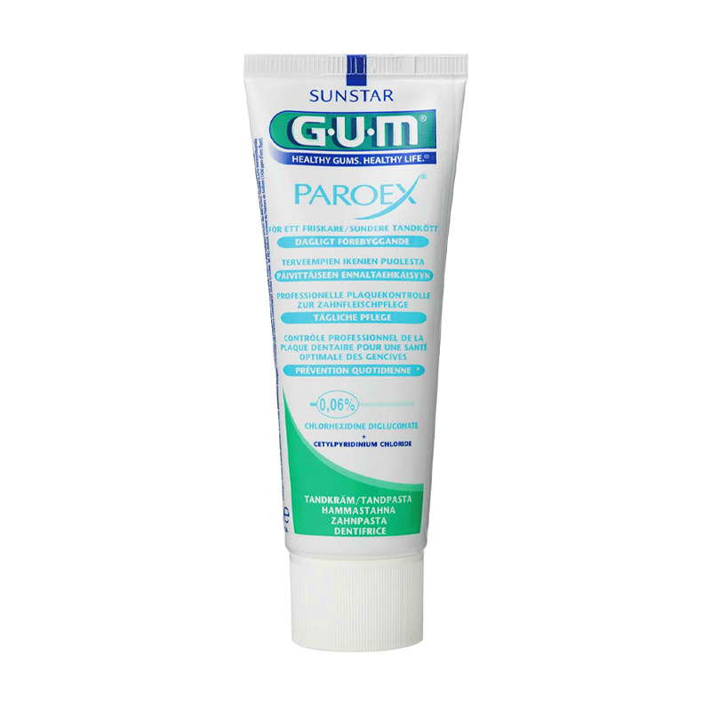 

Зубна паста GUM Paroex Toothpaste з хлоргексидином 0.06%, 75 мл