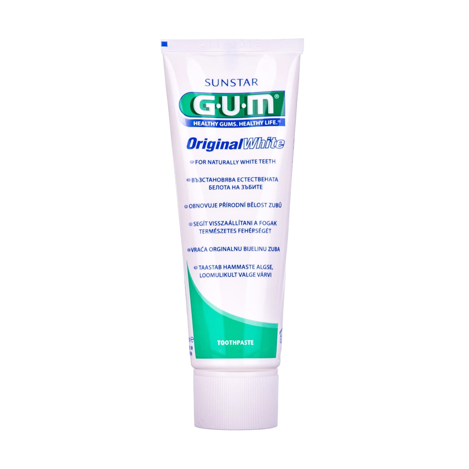 

Уцінка! Зубна паста GUM Original White Toothpaste, 75 мл