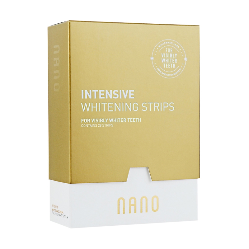 

Відбілювальні смужки для зубів WhiteWash Laboratories Nano Intensive Whitening Strips, 28 шт