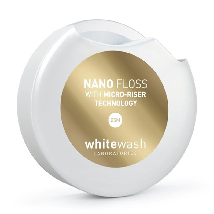 

Зубна нитка-флос WhiteWash Laboratories Nano Floss з розширювальним ефектом, 25 м