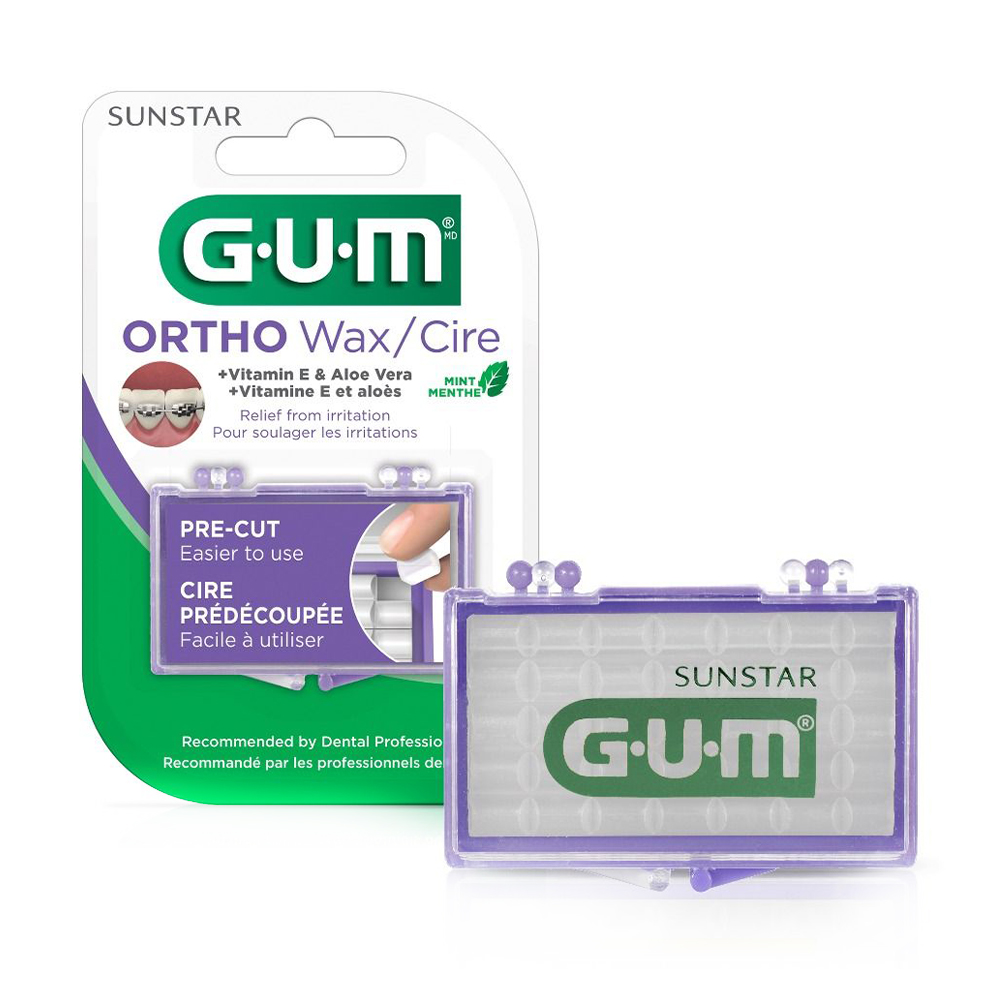 

Ортодонтичний віск для брекетів GUM Sunstar Ortho Wax Ментол, 1 шт