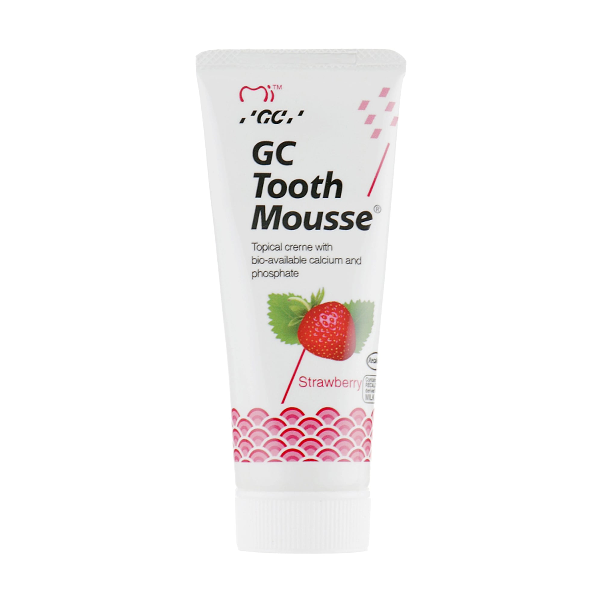 

Уцінка! Крем для зубів GC Tooth Mousse Strawberry, 35 мл