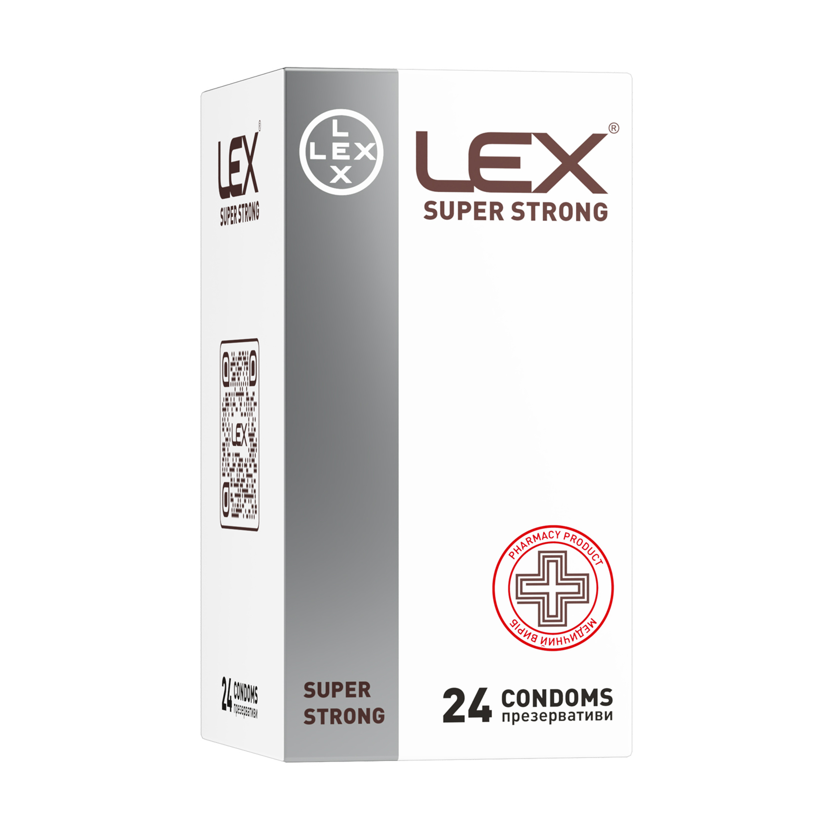 

Уцінка! Презервативи LEX Super Strong, 24 шт