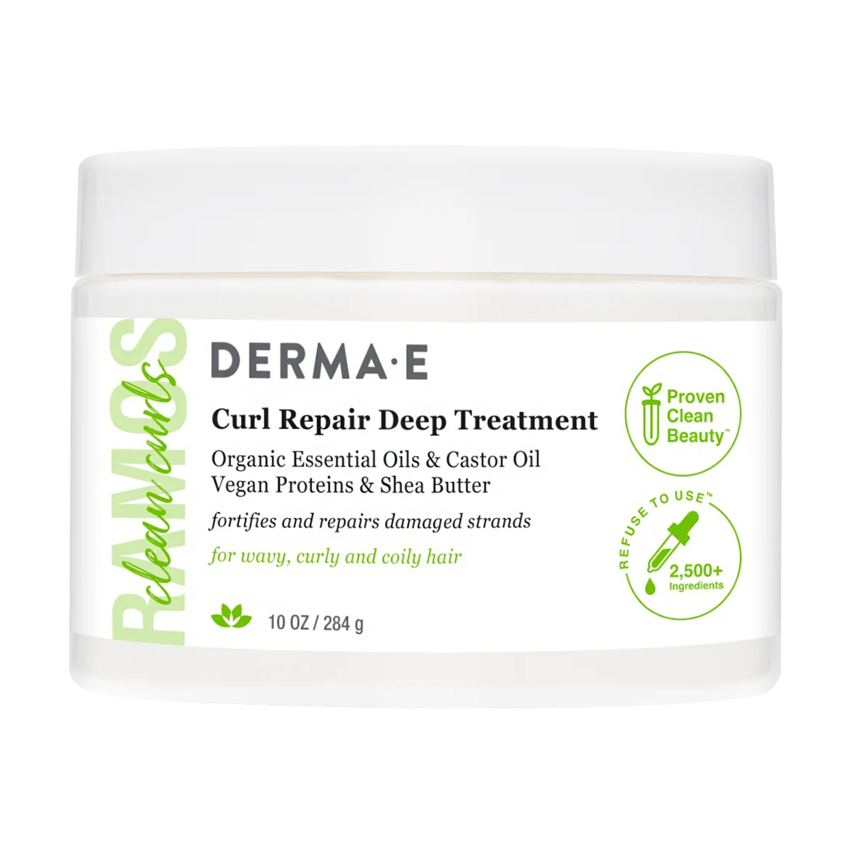 

Уцінка! Засіб Derma E Curl Repair Deep Treatment для всіх типів в'юнкого волосся, 284 г