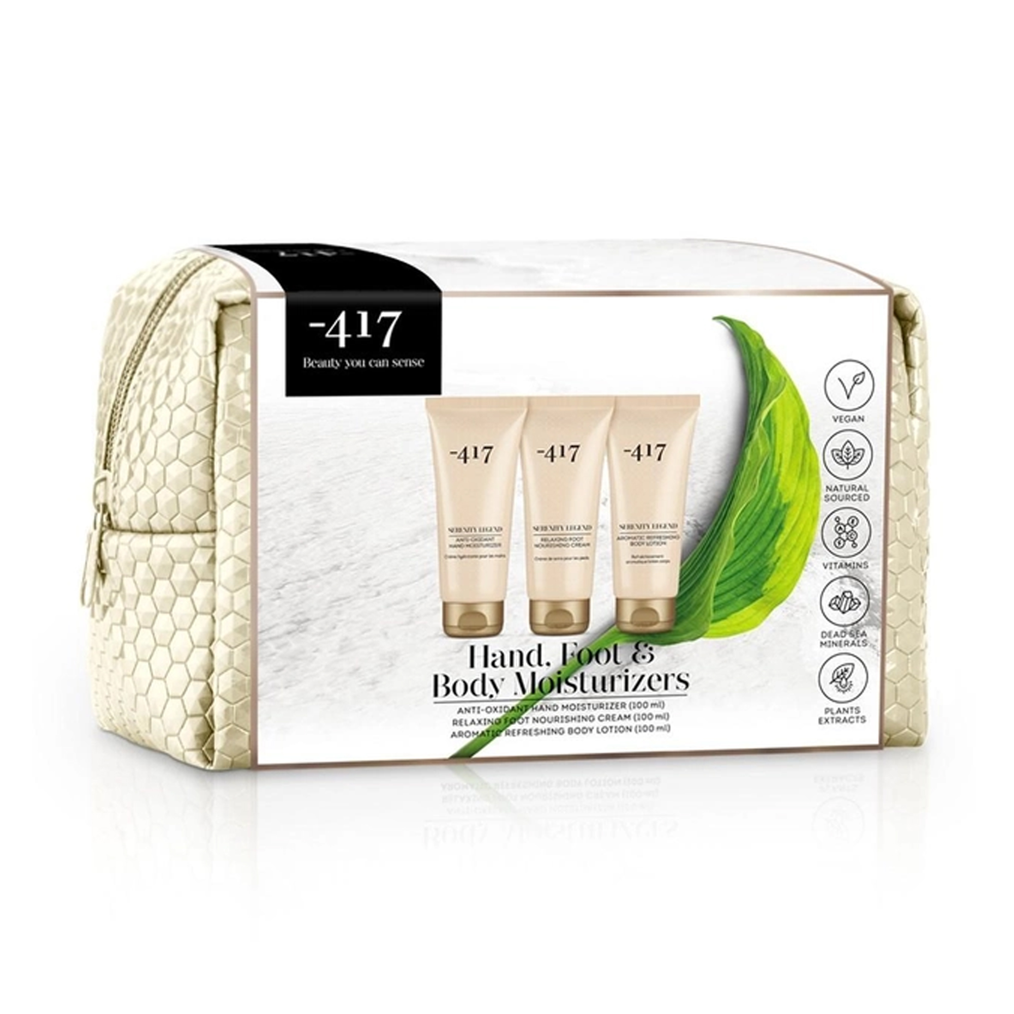 

Набір для рук, ніг та тіла Minus 417 My Dead Sea Spa Body Trio Кit, 4 предмета