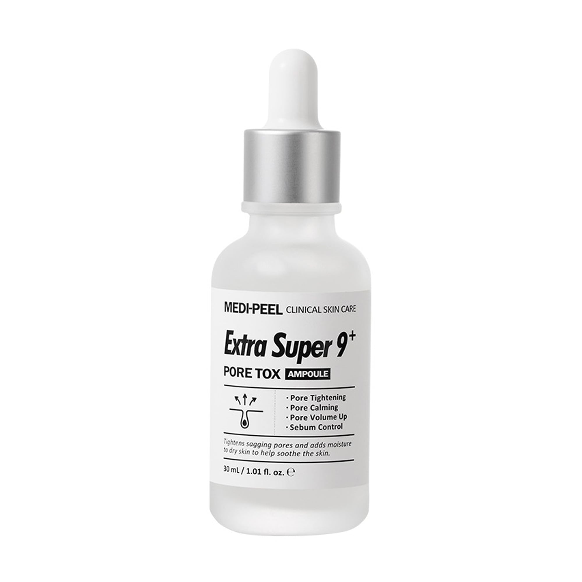 

Уцінка! Пілінг-сироватка для обличчя Medi-Peel Extra Super 9 Plus Pore Tox Ampoule, 30 мл