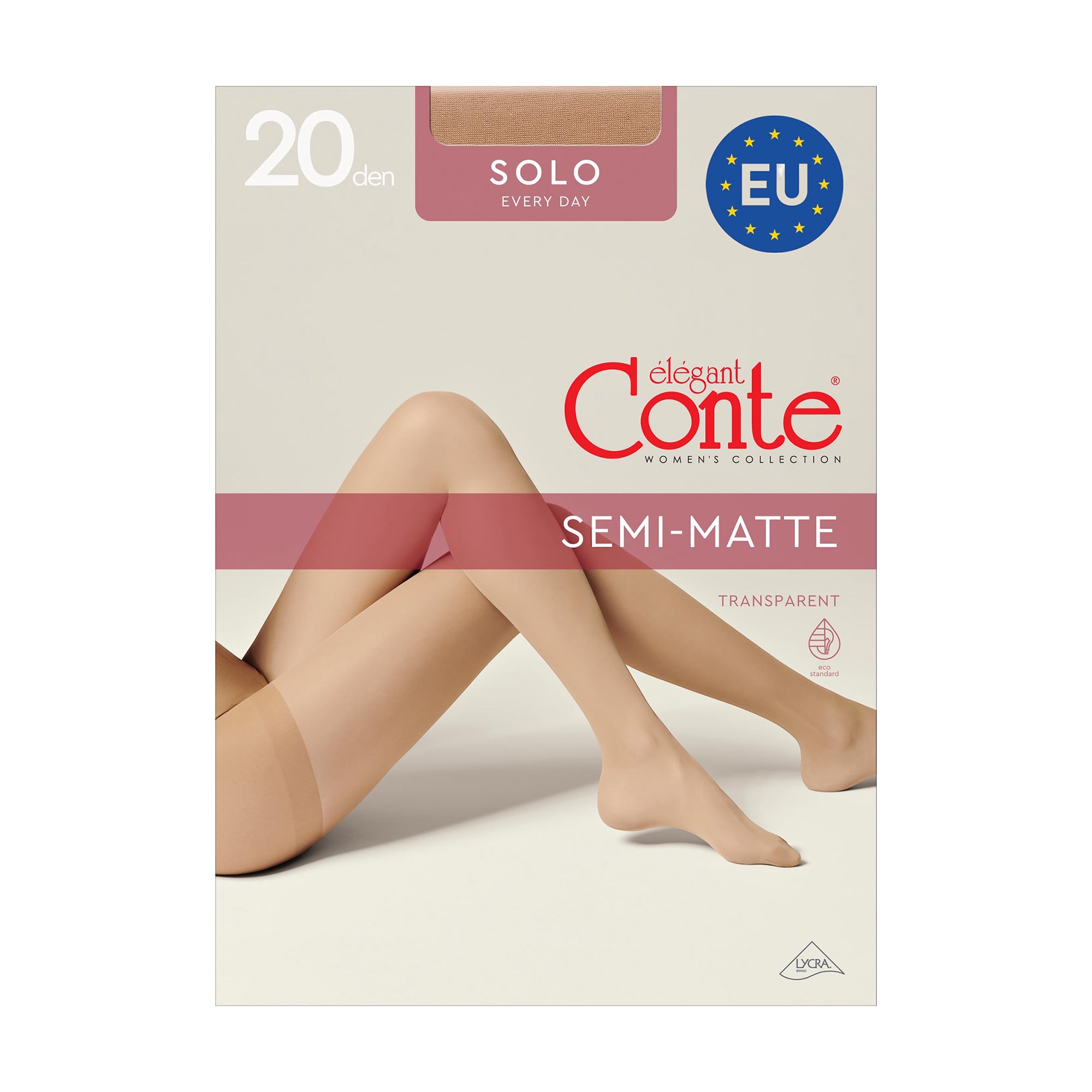 

Колготки жіночі Conte elegant Solo з шортиками 20 DEN, Natural, розмір 3