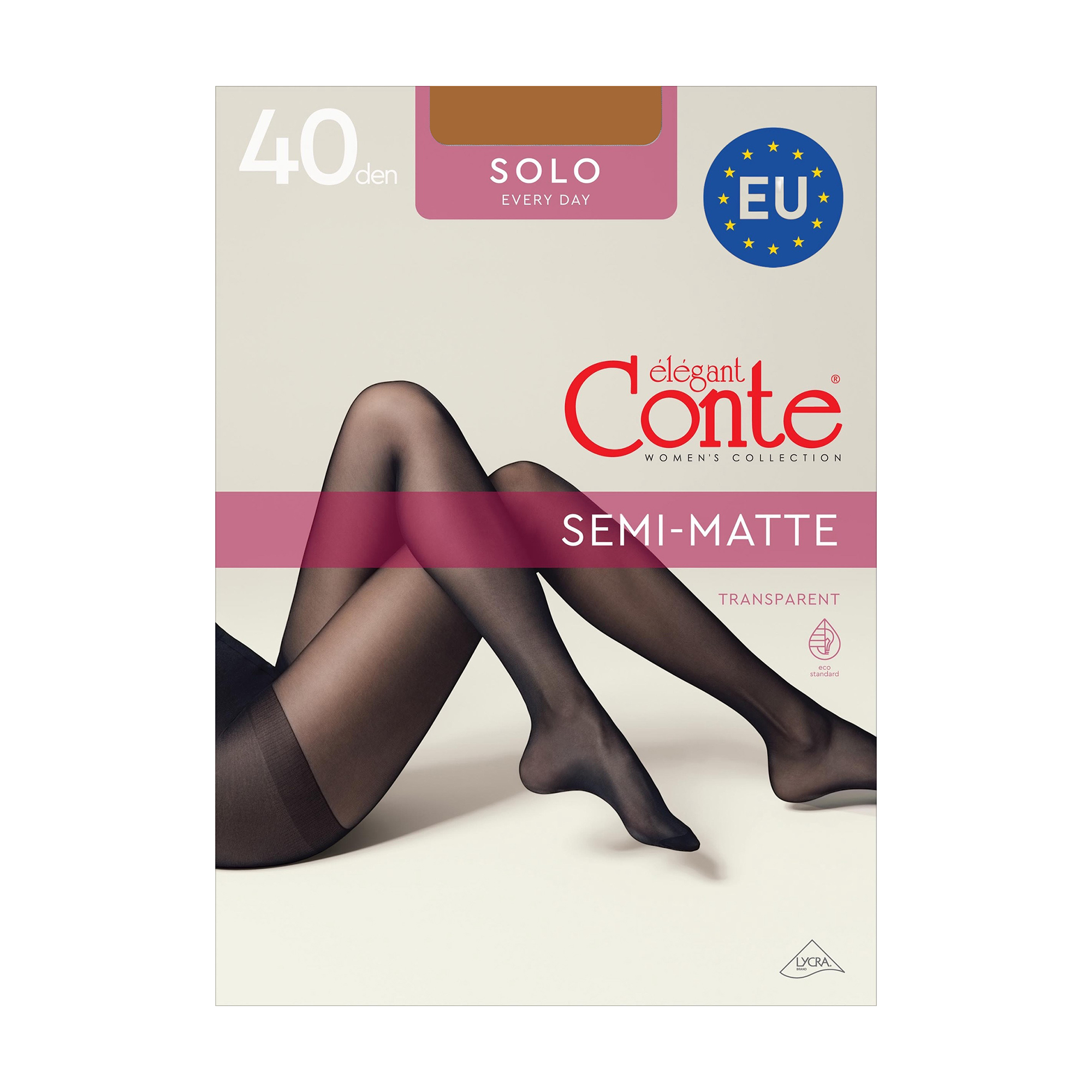 

Колготки жіночі Conte elegant Solo з шортиками 40 DEN, Bronz, розмір 3