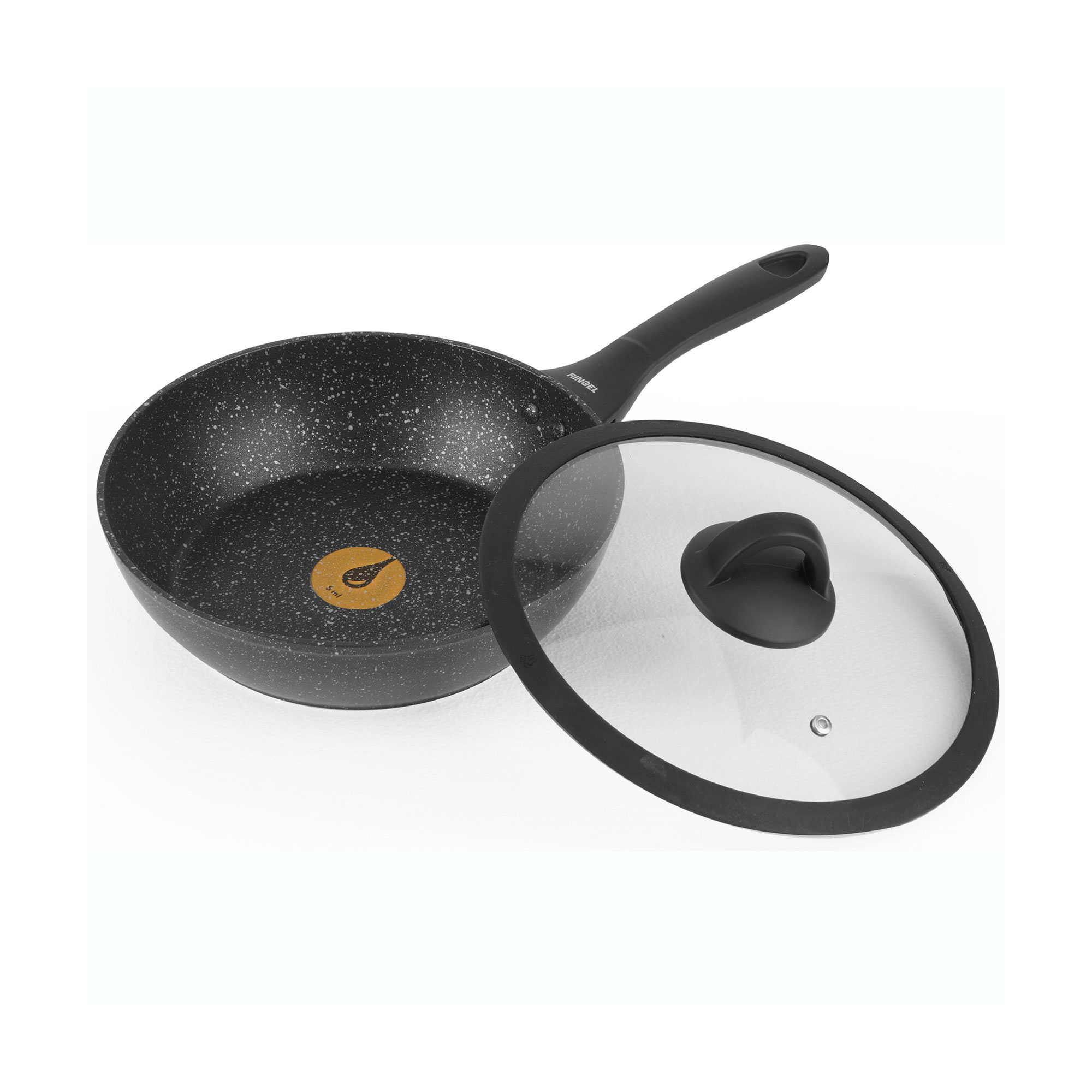 

Сковорода Ringel Zira глибока з кришкою, 20 см (RG-11006-20h)