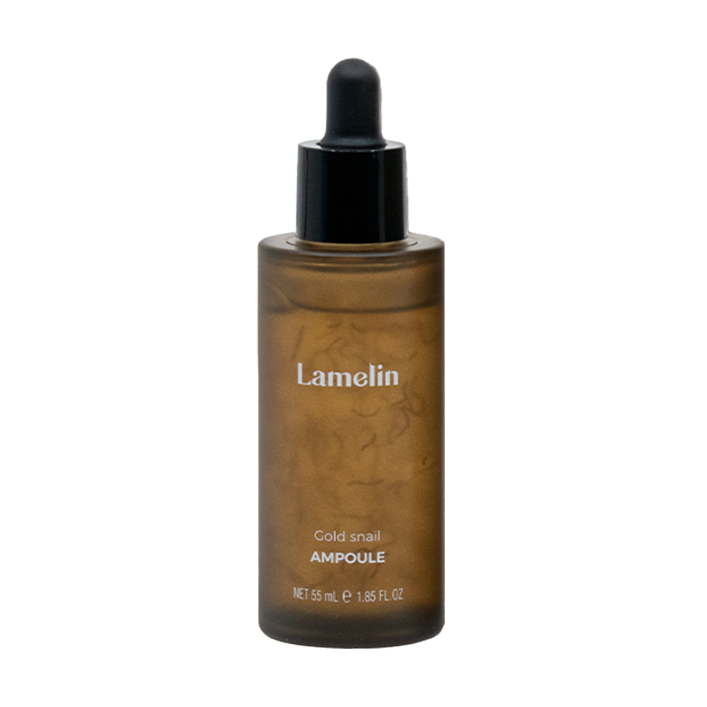 

Уцінка! Сироватка для обличчя Lamelin Gold Snail Ampoule з муцином равлика, 55 мл