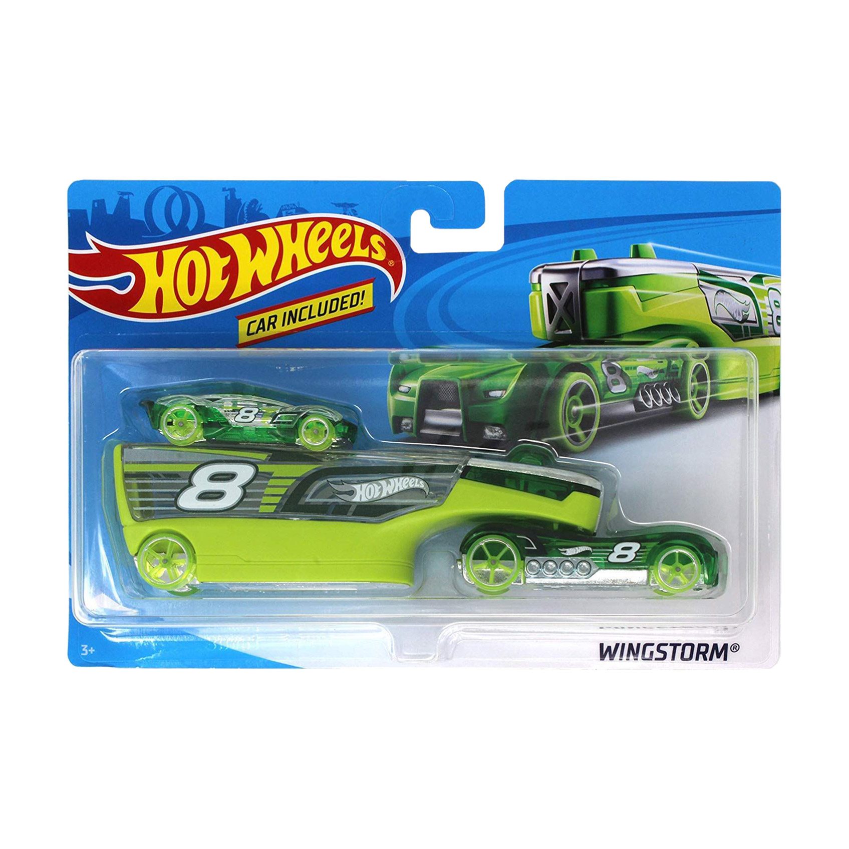 

Машина далекобійника Hot Wheels Wingstorm від 3 років, 24*16.5*6 см (BDW51)