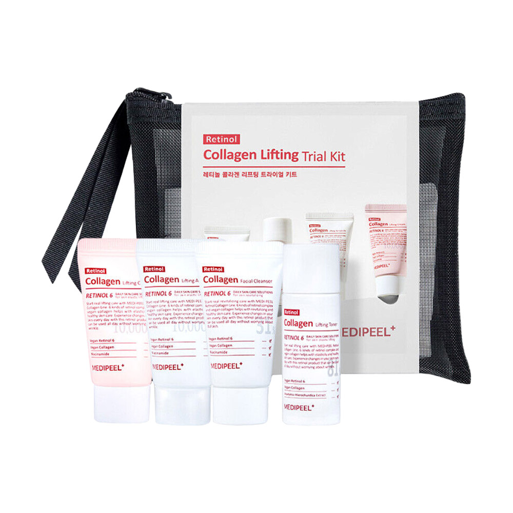 

Уцінка! Набір для обличчя Medi-Peel Retinol Collagen Lifting Trial, 5 предметів