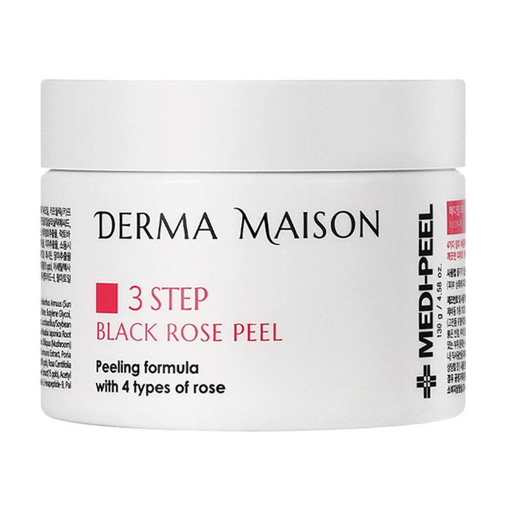 

Пілінг для обличчя Medi-Peel Derma Maison 3 Step Black Rose Peel з екстрактом троянди, 130 г