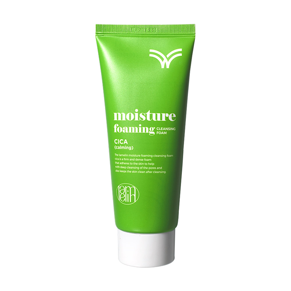 

Уцінка! Пінка для вмивання Lamelin Moisture Foaming Cleansing Foam Cica з центелою, 100 мл