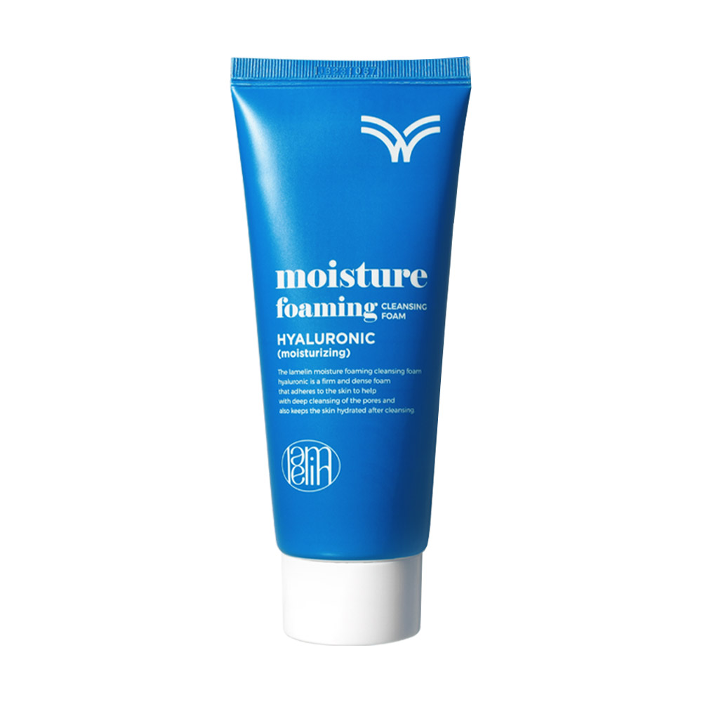 

Пінка для вмивання Lamelin Moisture Foaming Cleansing Foam Hyaluronic з гіалуроновою кислотою, 100 мл