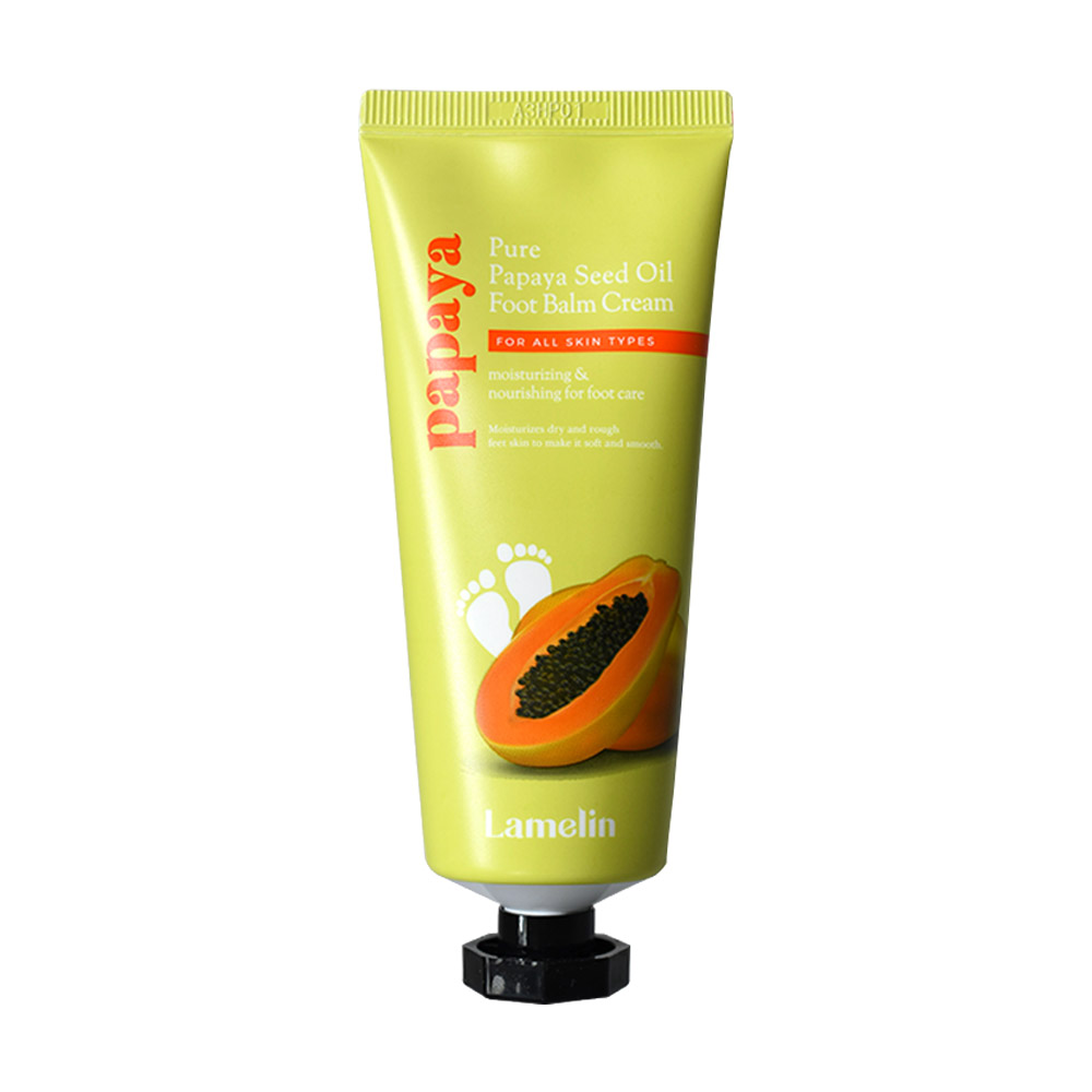 

Уцінка! Крем для ніг Lamelin Pure Papaya Sea Oil Foot Balm Cream з папаєю, 100 мл