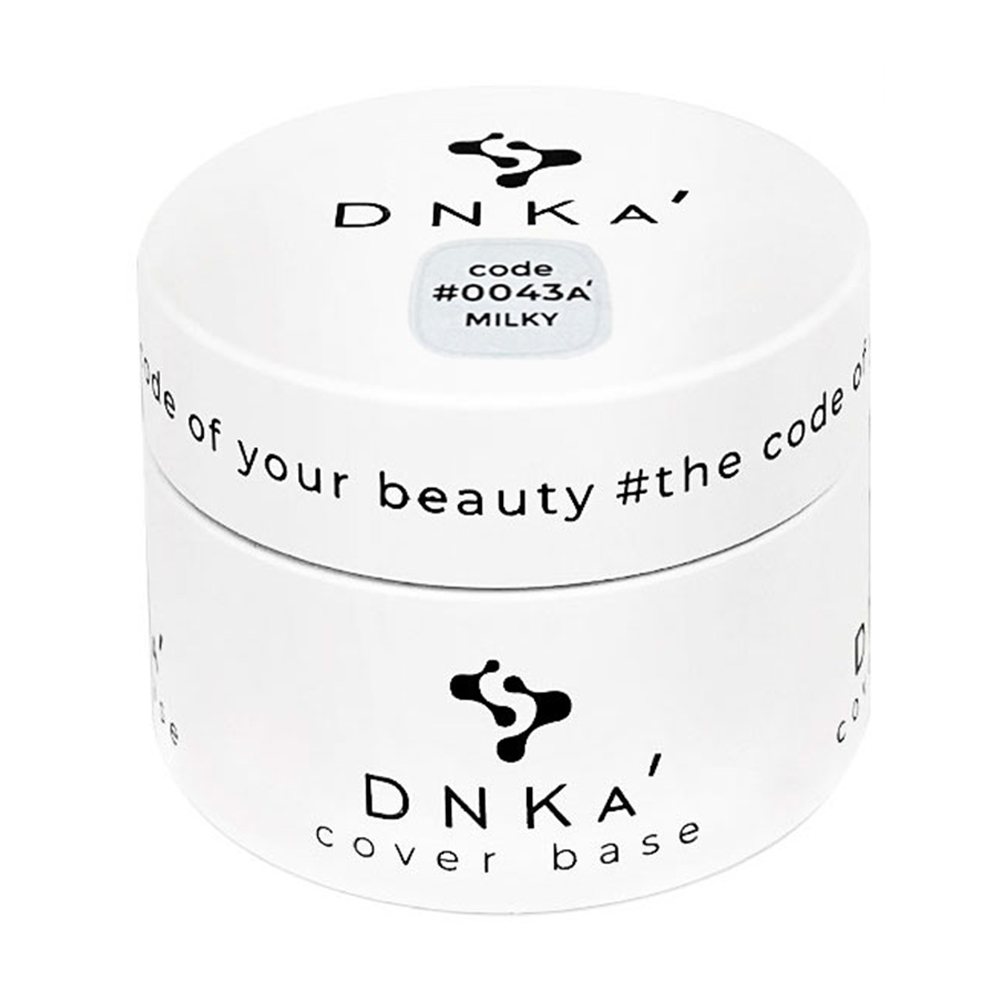 

Уцінка! База для гель-лаку DNKa' Cover Base 0043A' Milky, 30 мл