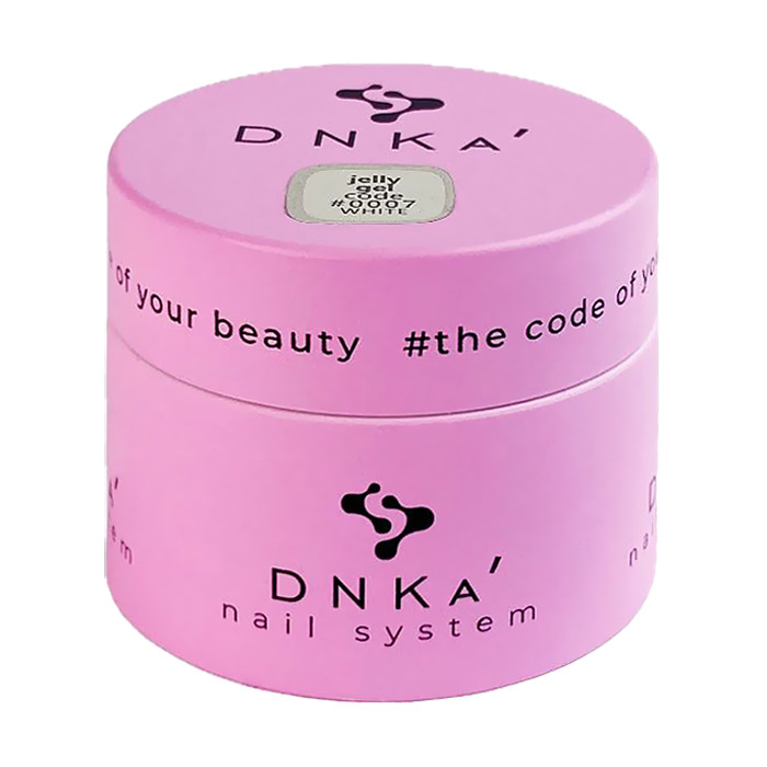 Гель-желе для нігтів DNKa' Jelly Gel 0007 White, 15 мл