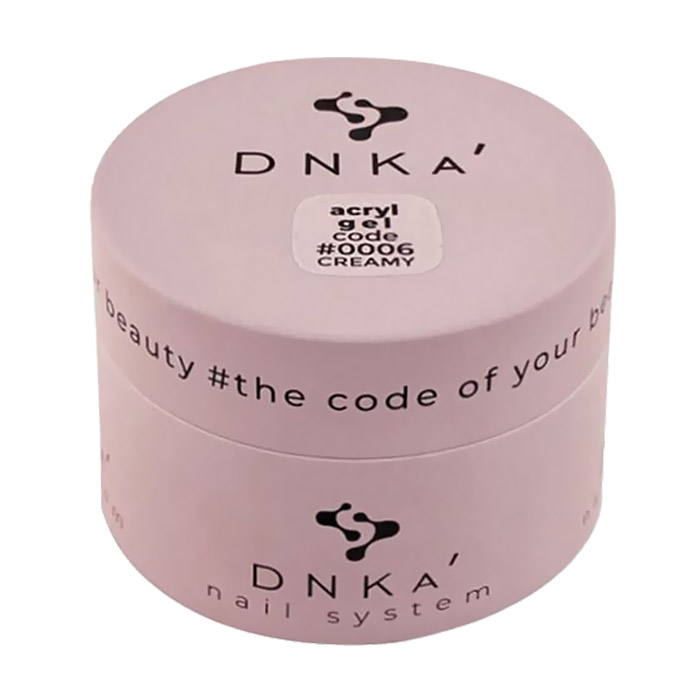 

Акрил-гель для нігтів DNKa' Acryl Gel 0006 Creamy, 30 мл (банка)