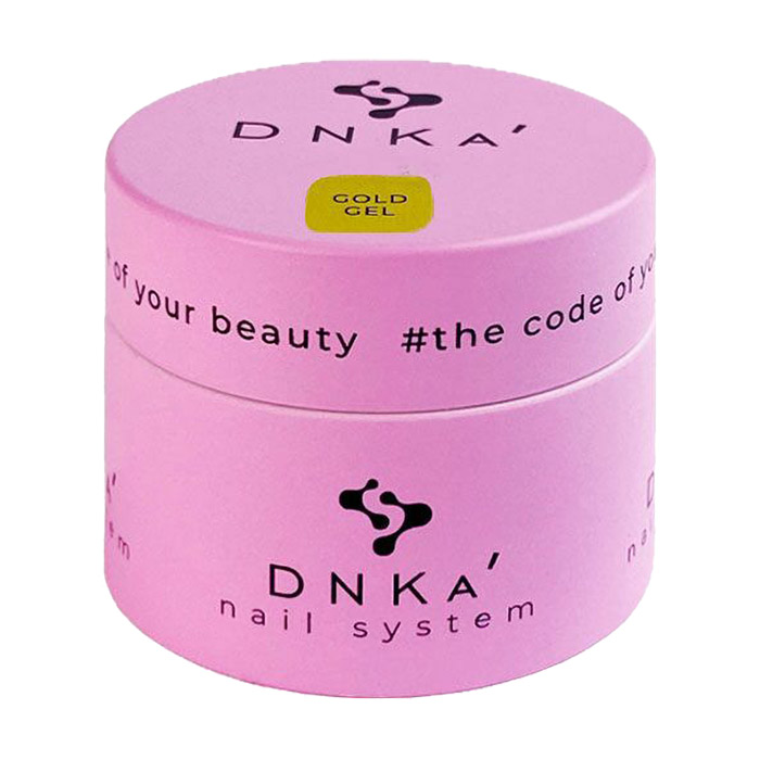 

Уцінка! Гель-фарба для дизайну нігтів DNKa' Gold Gel, 5 мл