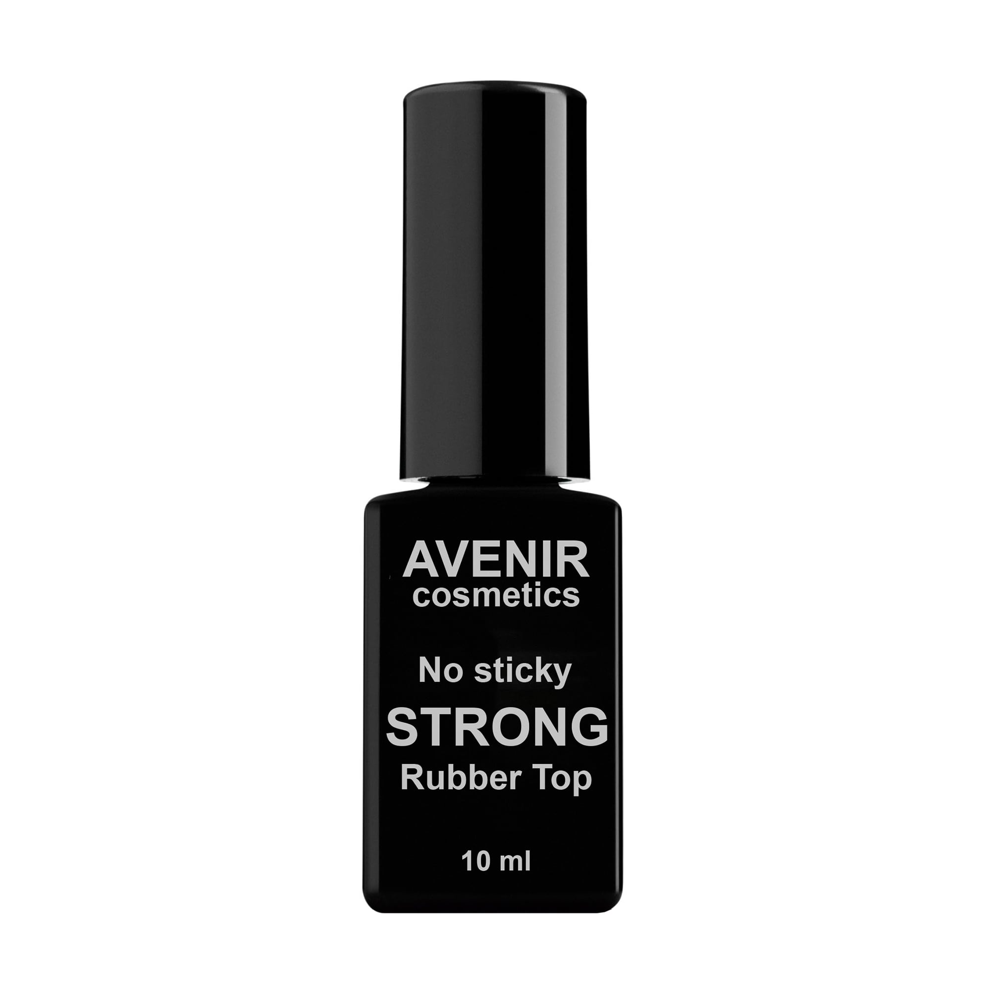 

Уцінка! Топ для гель-лаку Avenir Cosmetics No Sticky Strong Rubber Top без липкого шару, 10 мл
