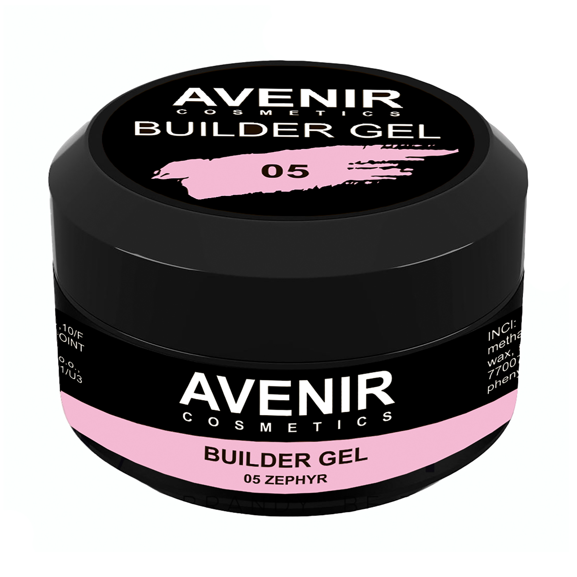 

Гель для нарощування нігтів Avenir Cosmetics Builder Gel Pro 05 Zephyre, 15 мл