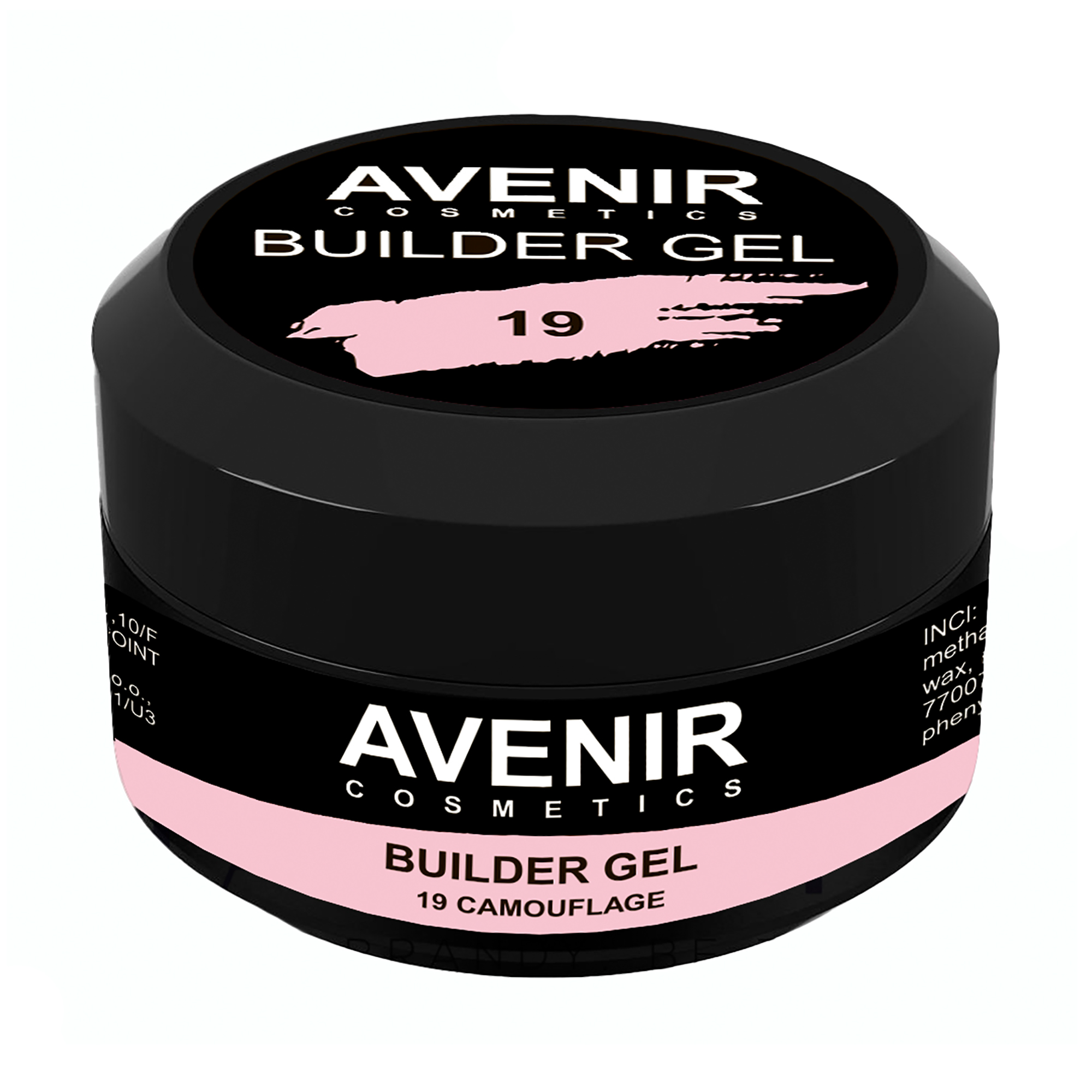

Гель для нарощування нігтів Avenir Cosmetics Builder Gel Pro 19 Camouflage, 15 мл