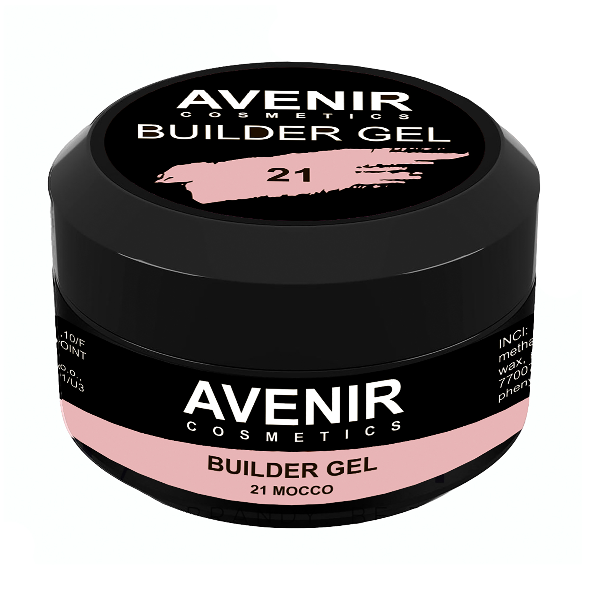

Гель для нарощування нігтів Avenir Cosmetics Builder Gel Pro 21 Mocco, 30 мл