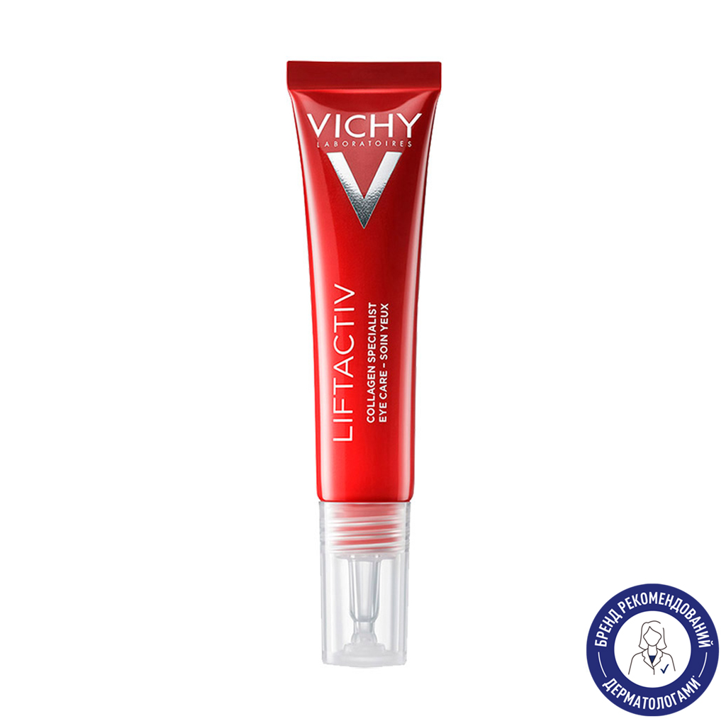 

Уцінка! Антивіковий крем для шкіри навколо очей Vichy Liftactiv Collagen Specialist Eye Care для корекції ознак старіння, 15 мл