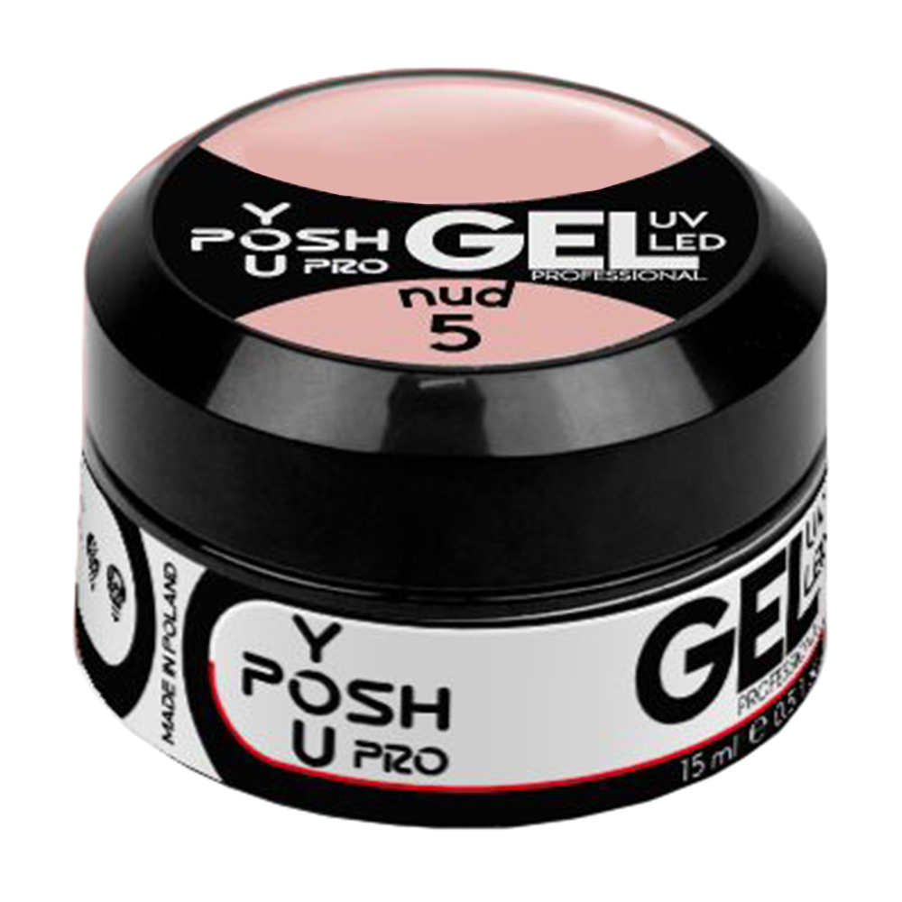 

Однофазний гель для нарощування нігтів You Posh Builder Gel 05 Натуральний, 15 мл