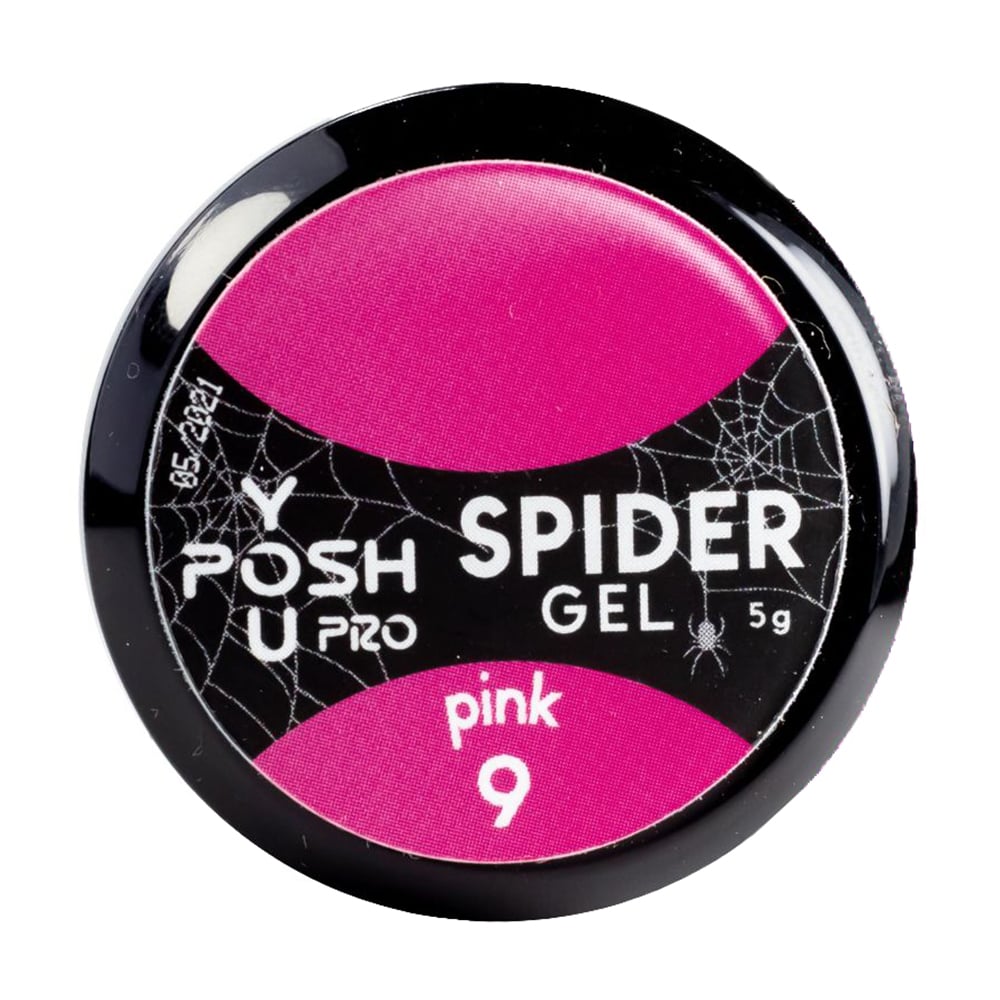 

Гель-павутинка для нігтів You Posh Spider Gel 9 Pink, 5 г