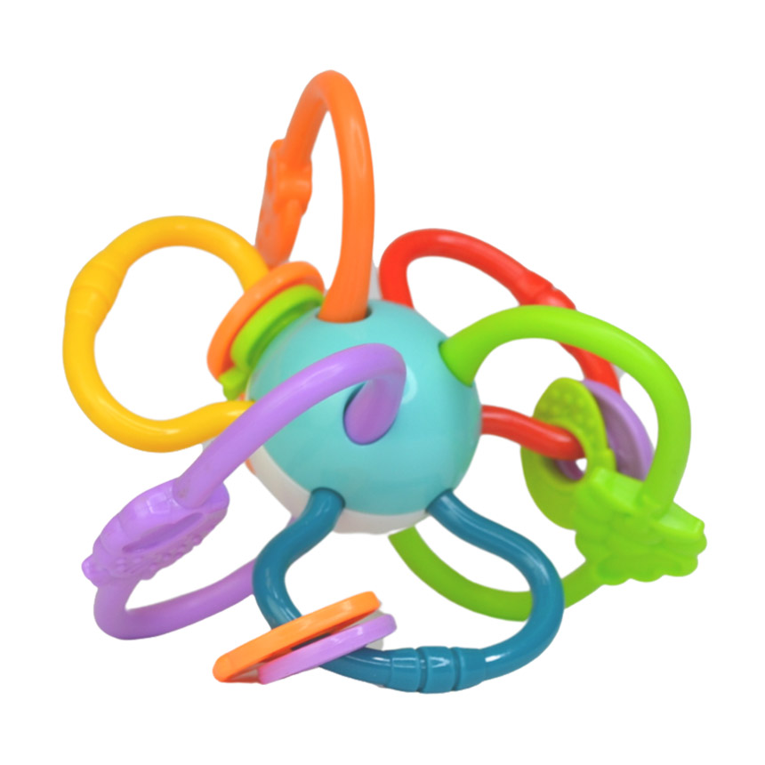 

Іграшка-брязкальце Lindo Дуги, від народження, 10*9*9 см (НЕ0190)