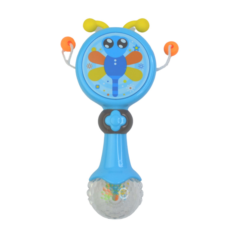 

Музична іграшка-брязкальце Lindo синя, від 1 року, 15*7*4 см (HE0515)