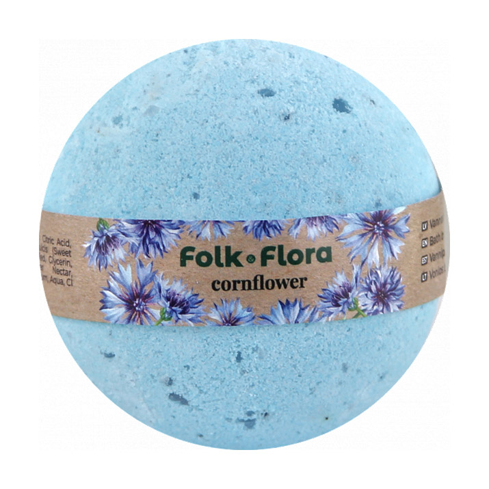 

Уцінка! Бомбочка для ванни Folk & Flora Волошка, 130 г