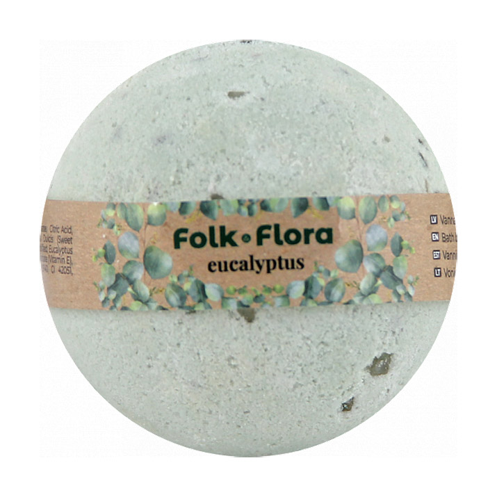 

Уцінка! Бомбочка для ванни Folk & Flora Евкаліпт, 130 г